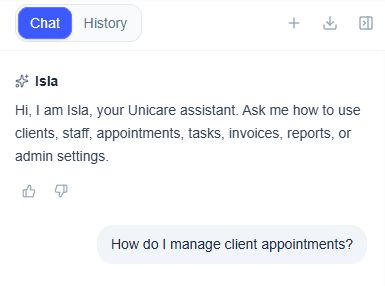 Meet Isla, Your In-App Assistant