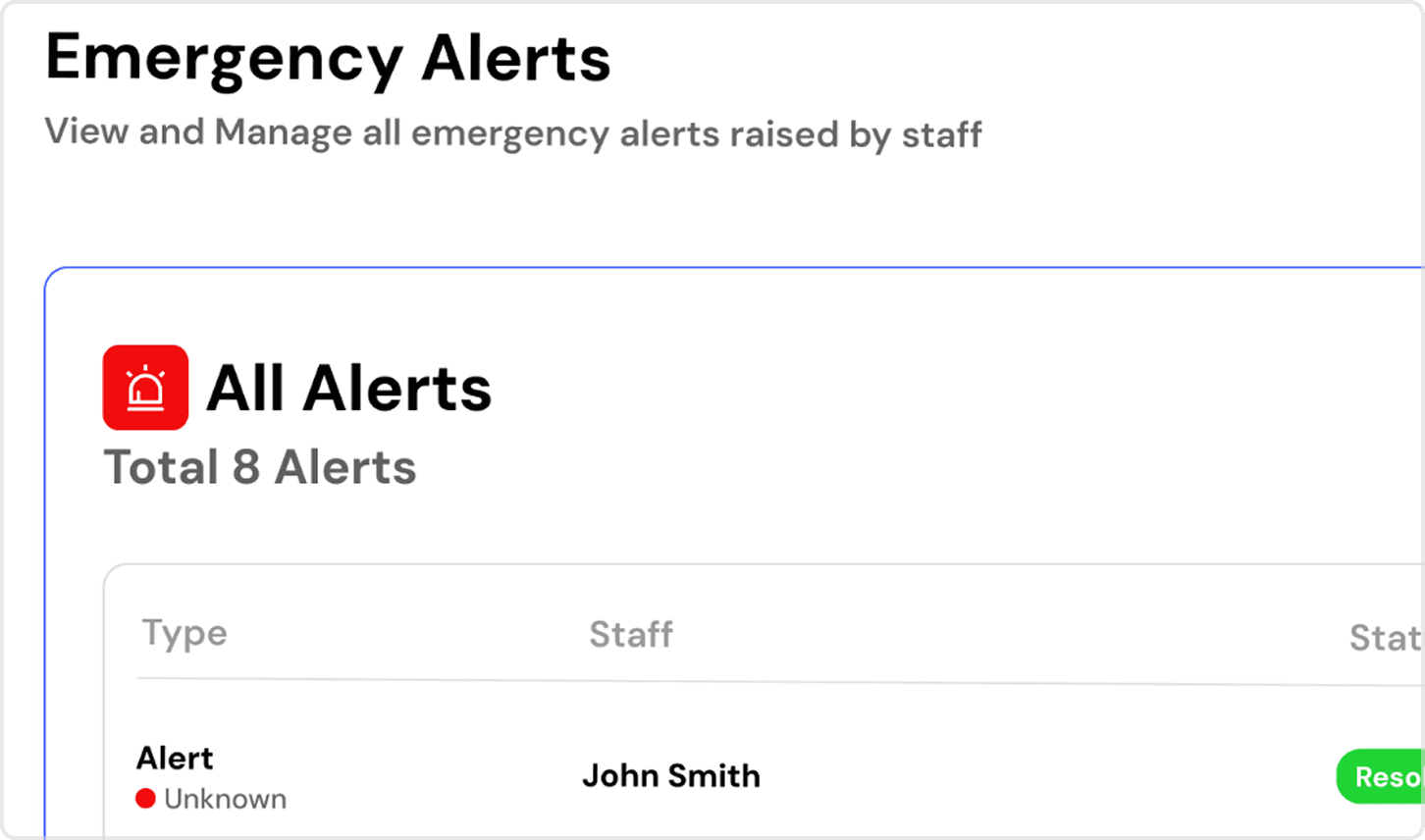 Emergency Alerts