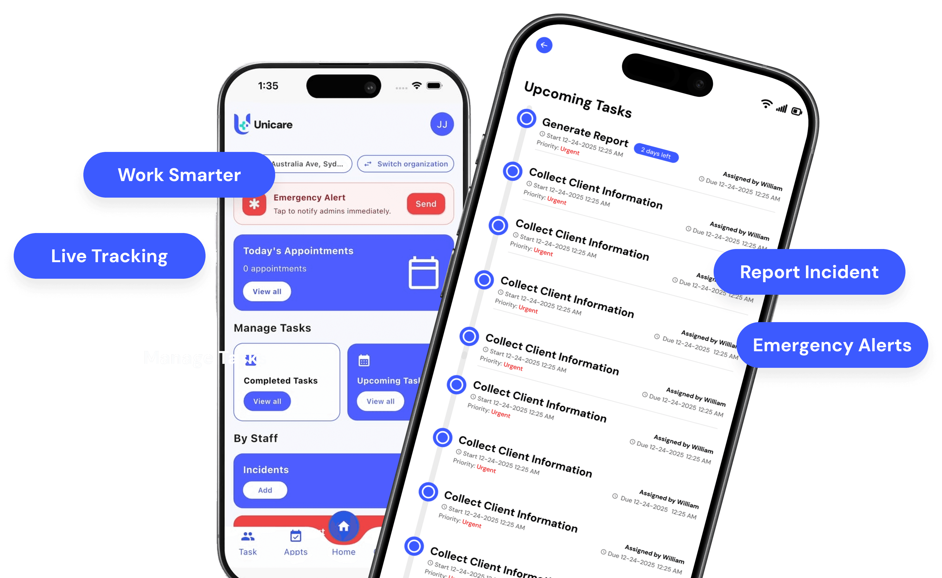 Unicare mobile experience